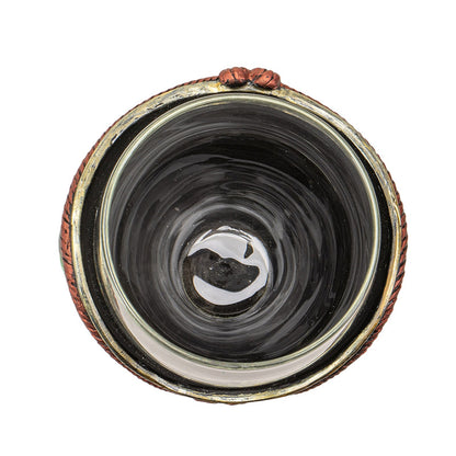 The Reptilian Eye Dragon Wine Glass Goblet