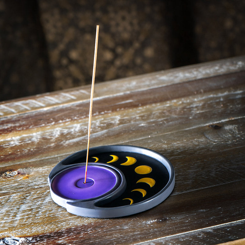 Moon Phase Incense Holder