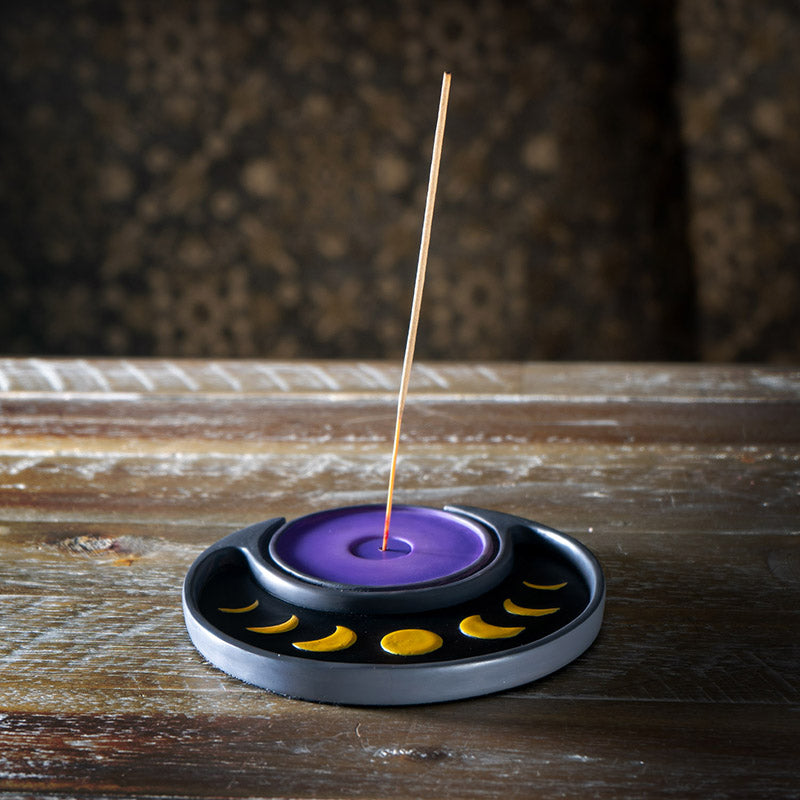 Moon Phase Incense Holder