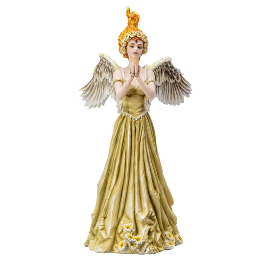 Spirit of Flame Fairy with Angelic Wings by Nene Thomas