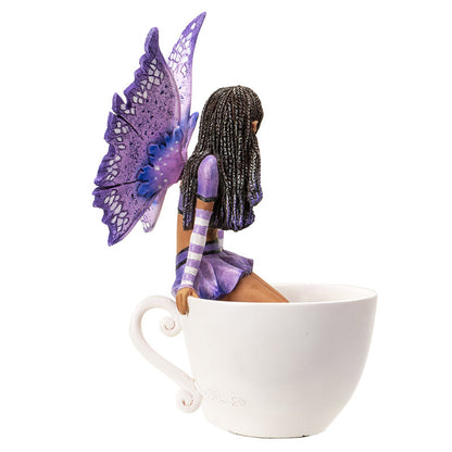 Lavender Tea Fairy in Teacup by Amy Brown