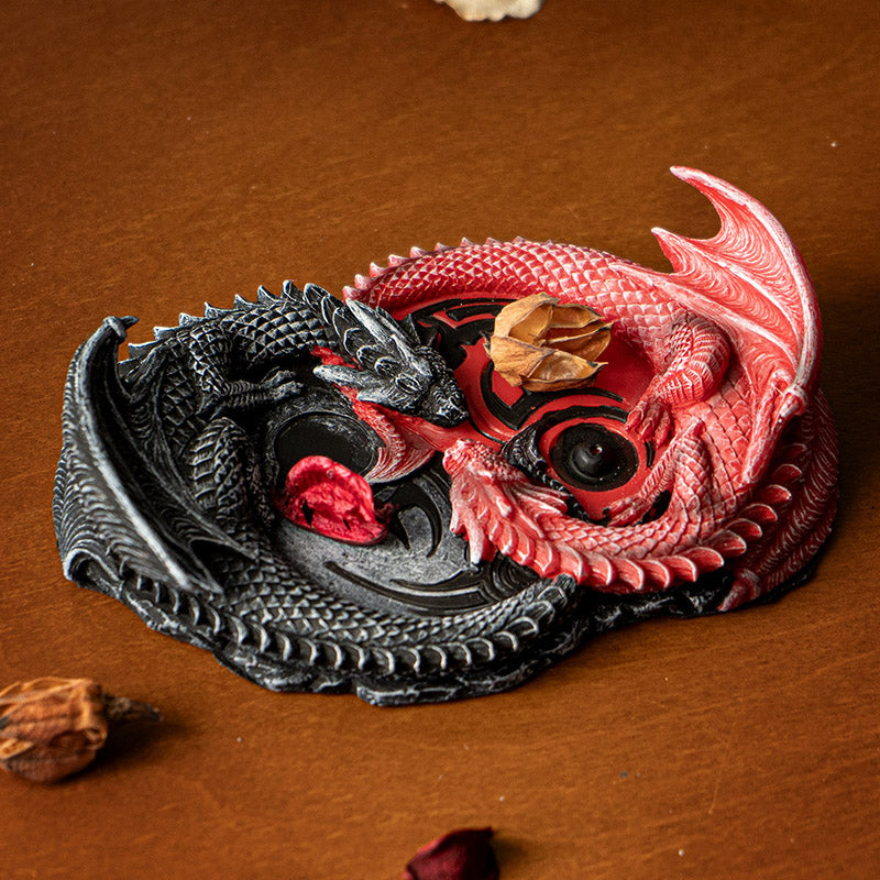 Long Inifity Dragon Incense Burner by Spiral Direct 6 Inches