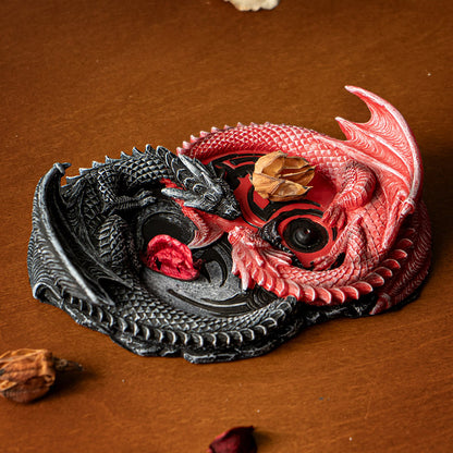 Long Inifity Dragon Incense Burner by Spiral Direct 6 Inches