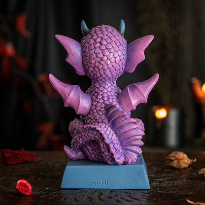 Dragon Collectible Figurine Featuring She’s Cute but Fierce Message