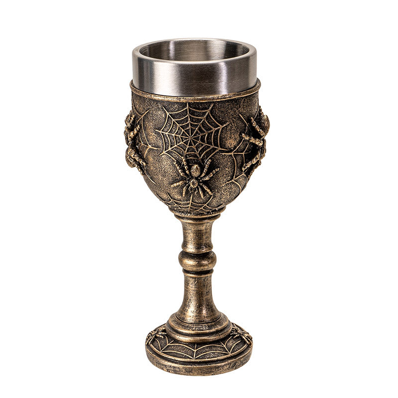 Spider Web Goblet with Stainless Steel