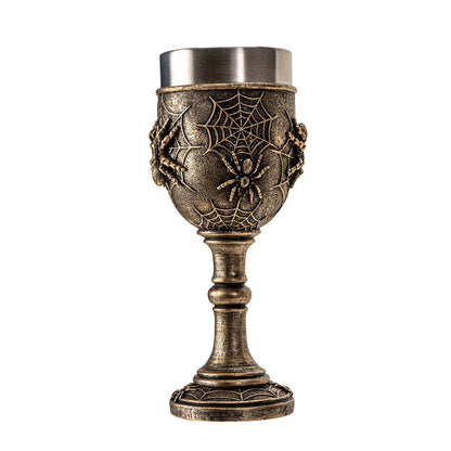 Spider Web Goblet with Stainless Steel