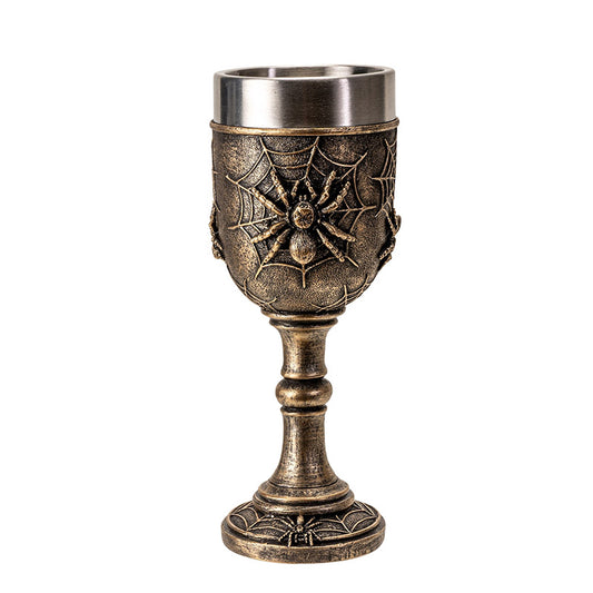 Spider Web Goblet with Stainless Steel