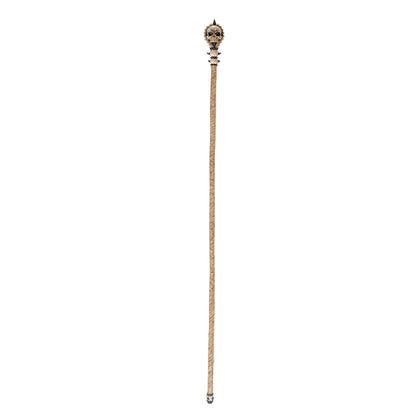 Skull Staff for Witch and Sorcerer 67 Inches