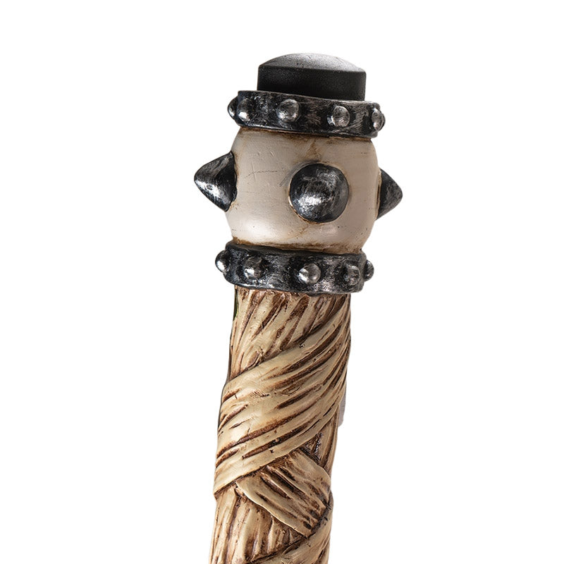 Skull Staff for Witch and Sorcerer 67 Inches