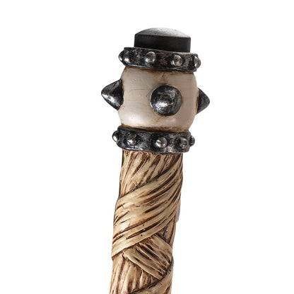 Skull Staff for Witch and Sorcerer 67 Inches