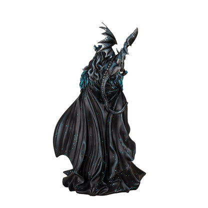 Dark Queen and Guardian Dragon Statue