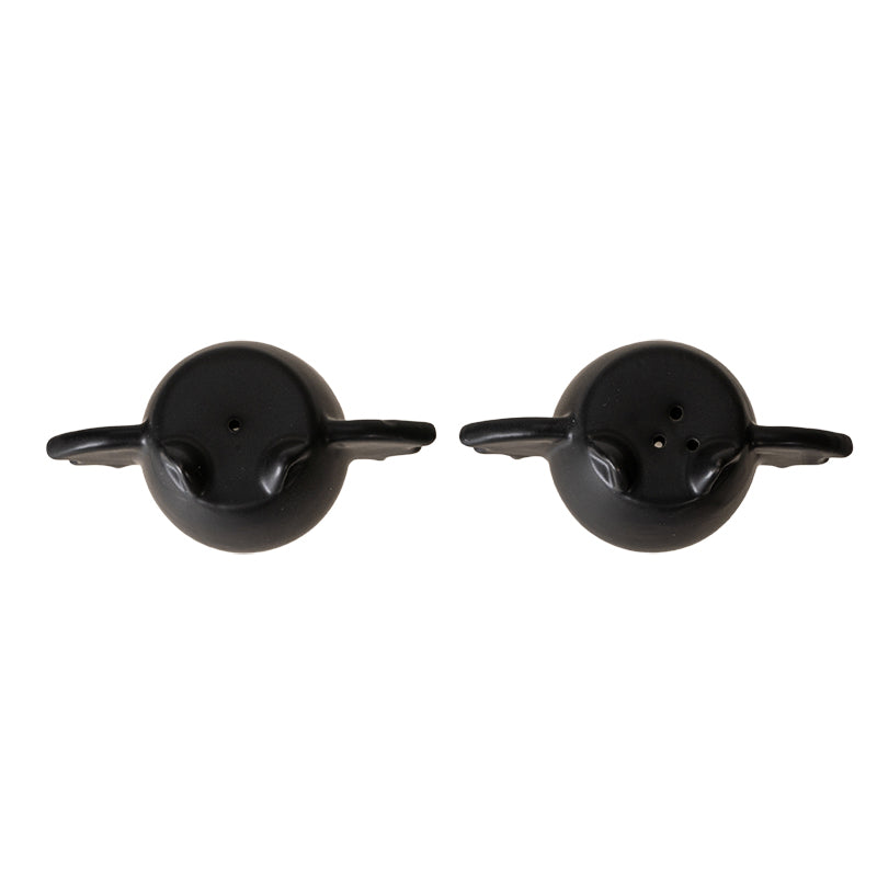 Bat Wing Ceramic Salt and Pepper Shakers