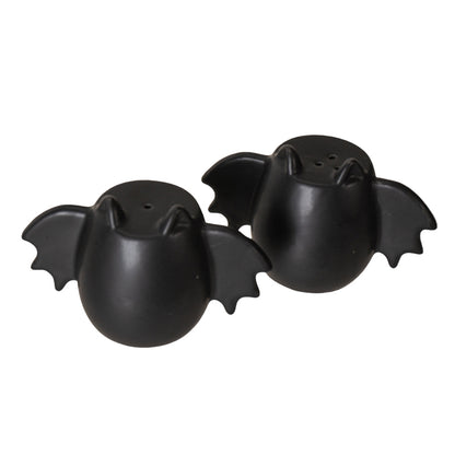 Bat Wing Ceramic Salt and Pepper Shakers