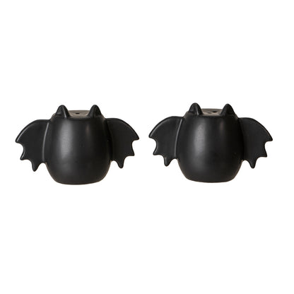 Bat Wing Ceramic Salt and Pepper Shakers