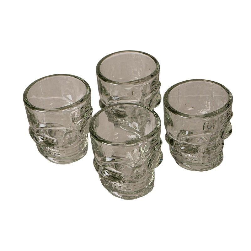 Skull Shot Glass Set of 4 by Something Different UK