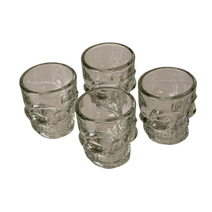Skull Shot Glass Set of 4 by Something Different UK