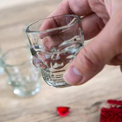 Skull Shot Glass Set of 4 by Something Different UK