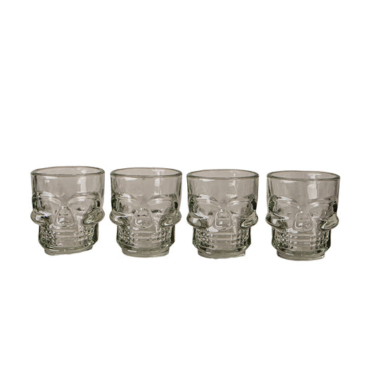 Skull Shot Glass Set of 4 by Something Different UK