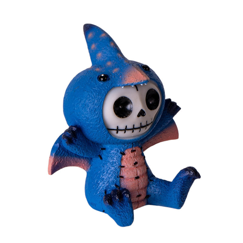 Pterry Furrybones in Dinosaur Costume