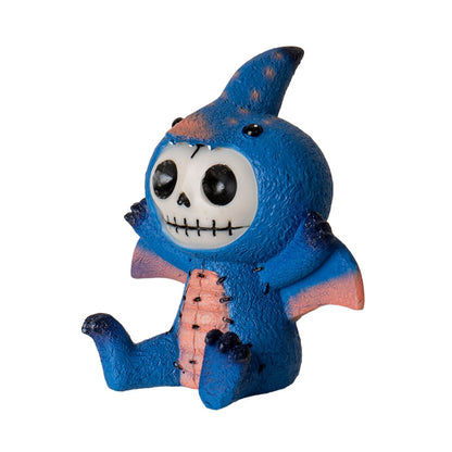 Pterry Furrybones in Dinosaur Costume