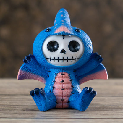 Pterry Furrybones in Dinosaur Costume