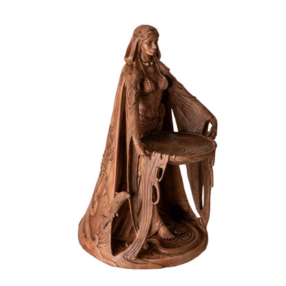 Celtic Goddess Danu Statue Sacred Keeper of Earth Wisdom and Life Source