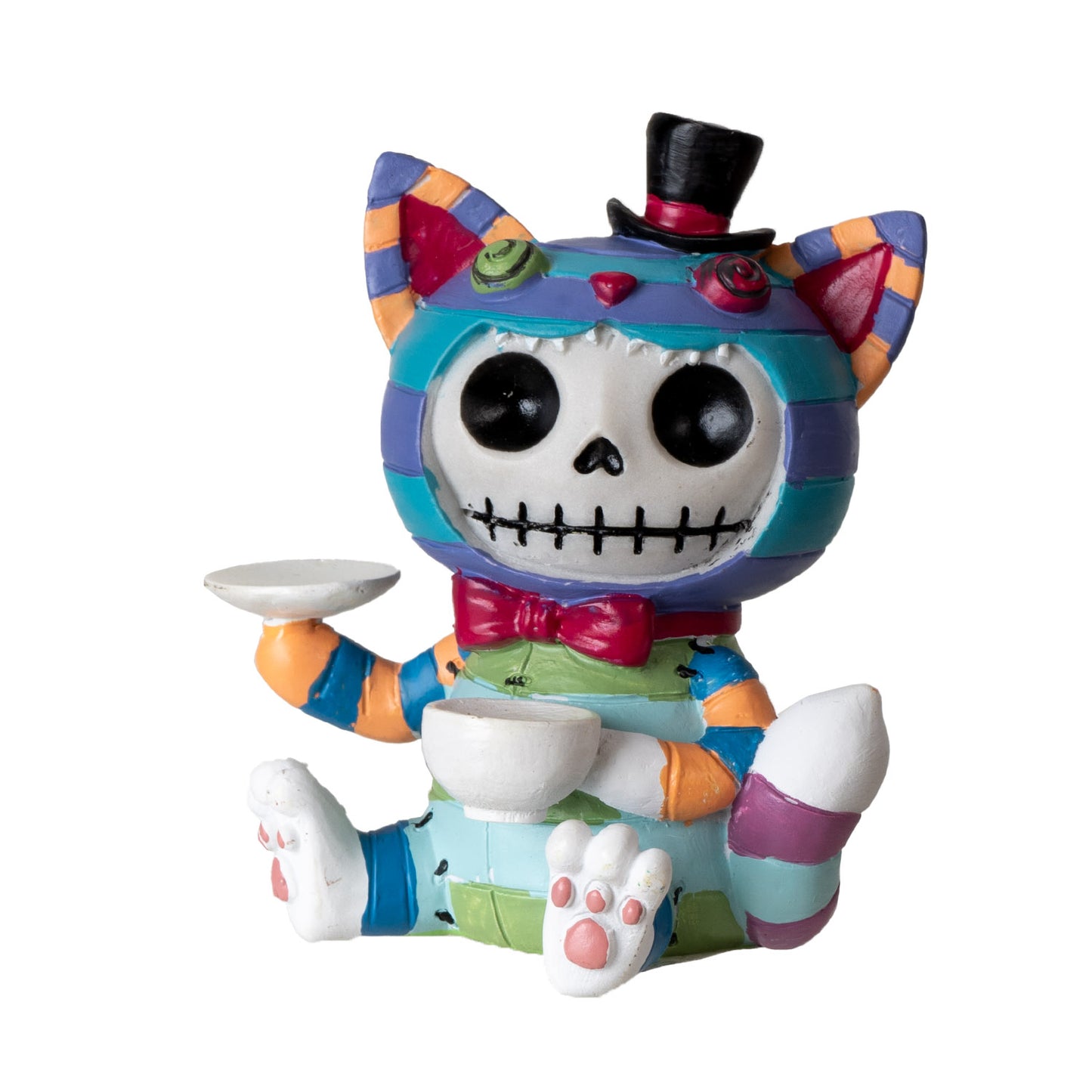 Cheshire Cat Furrybones in Colorful Cat Costume