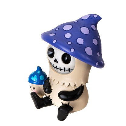 Purple Kinoko Furrybones in Mushroom Costume with Little Mushroom Friend
