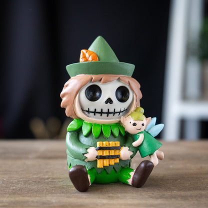 Peter Pan Furrybones in Peter Pan Costume with Tiny Fairy