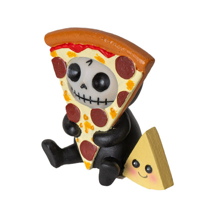 Peppi Furrybones in Pizza Costume with Cheese
