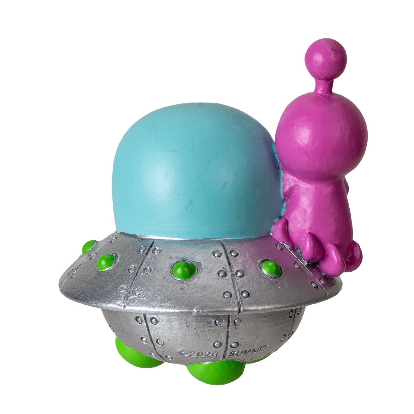 UFO Furrybones Astronaut in Spaceship Costume with Alien Buddy
