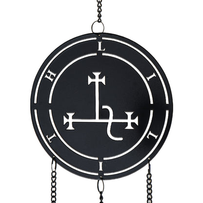 Seal of Lilith Hanging Decoration by Alchemy England with Crescent Moon and Sigil Symbols