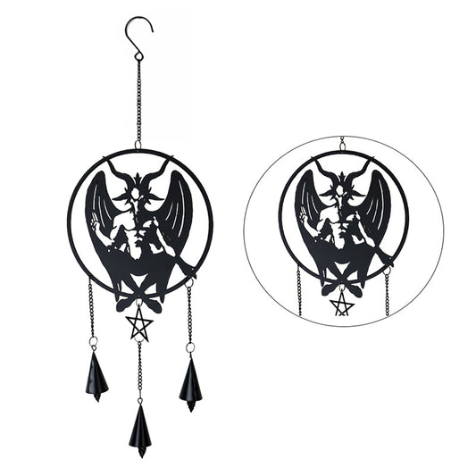 Personal Baphomet Hanging Decoration by Alchemy England with Pentagram Design