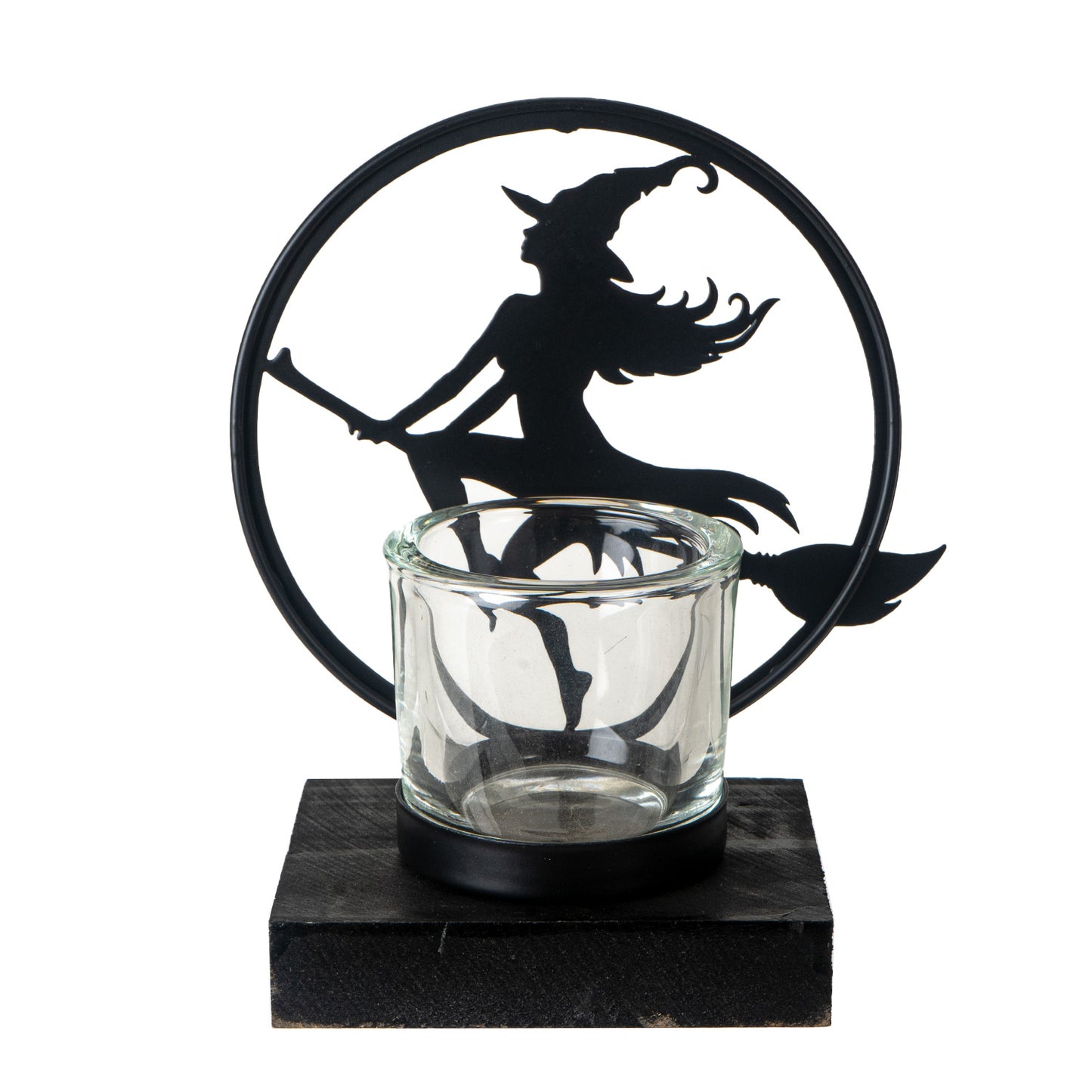 Witch by Moonlight Tea Light Holder by Alchemy England
