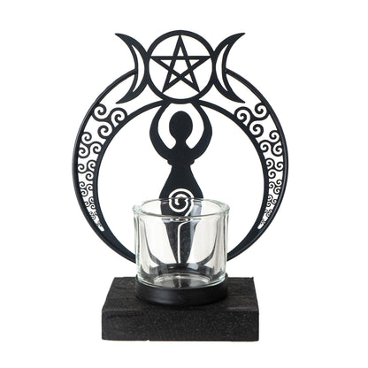 Danu Goddess Tea Light Holder by Alchemy England