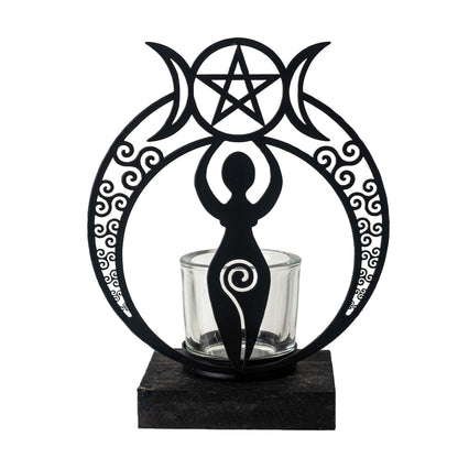 Danu Goddess Tea Light Holder by Alchemy England