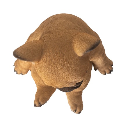 Sitting French 7" Tall Bulldog Puppy Figurine Adorable Frenchie Dog Collectible Decor Gift for Dog Lovers and Unique Home Decor