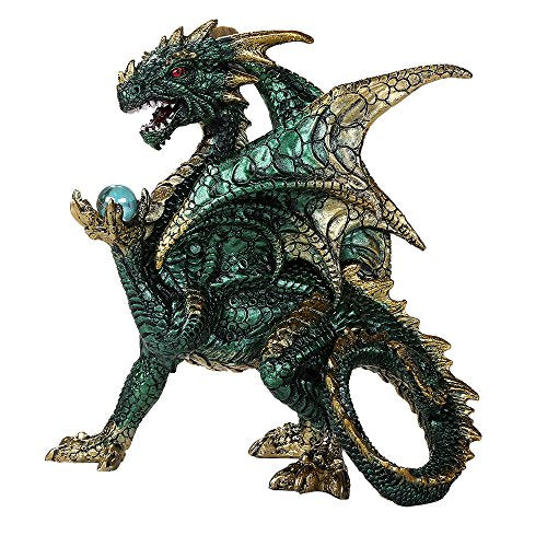 Green Dragon Guardian of the Mystical Orb Relic Collectible