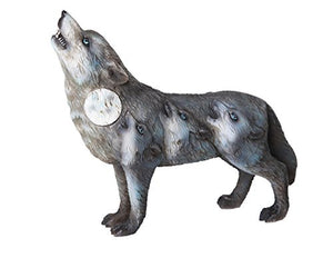 The Wolf Spirit Collection Howling Wolves Spirit Collectible Figurine