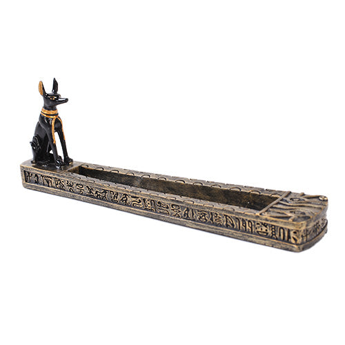 Egyptian Anubis Incense Holder Burner Figurine Made of Polyresin [Kitchen]