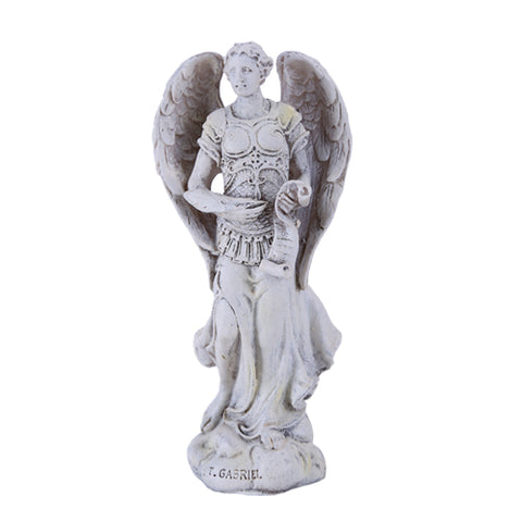 Pacific Giftware 4.75" Tall White Saint Gabriel Special Messenger of God Archangel Collectible Figurine