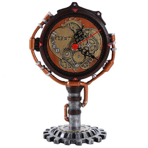 Pacific Giftware Steampunk Clockwork Infinity Heart Desktop Clock Home Decor