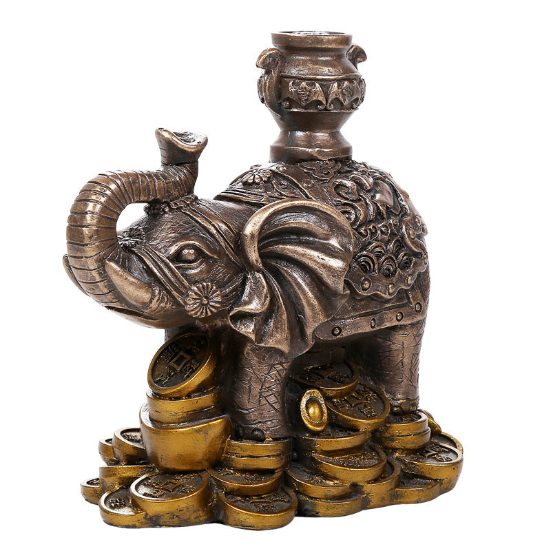 Feng Shui Elephant Statue Fengshui  Fortune Wisdom and Fertility Protection