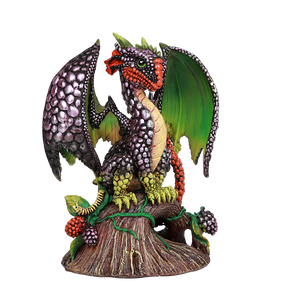 BlackBerry Pattern Dragon Scales Statue by Stanley Morrison