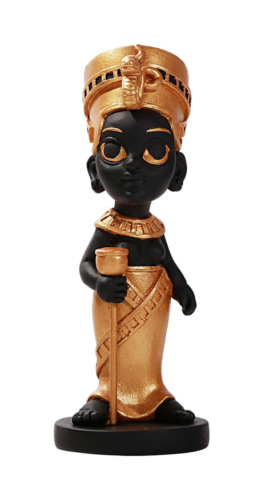Ancient Egyptian Hieroglyph Baby Mini Nefertiti Sun Goddess Figurine