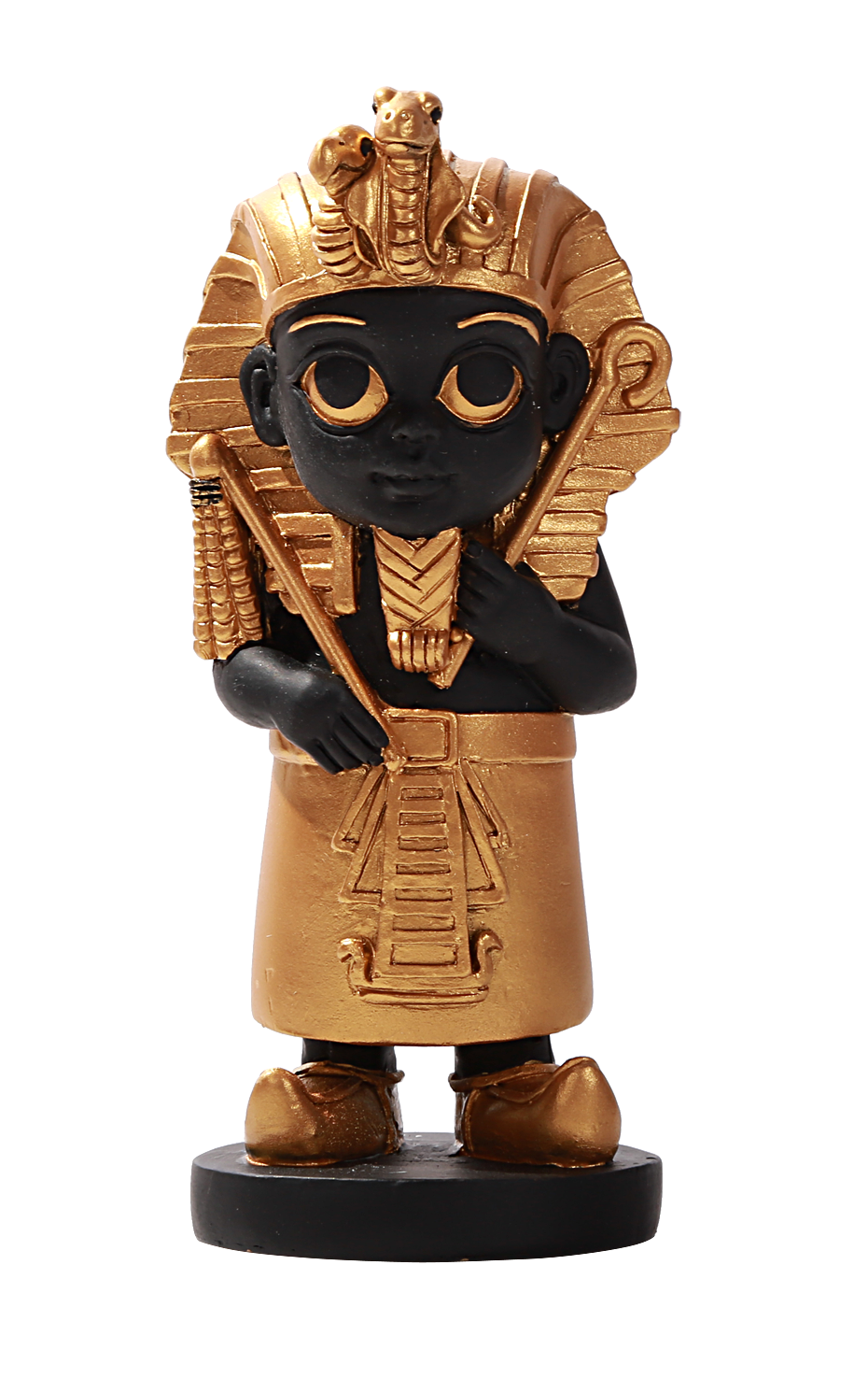 Ancient Egyptian Hieroglyph Baby Mini King Tut God Figurine Tutankhamun