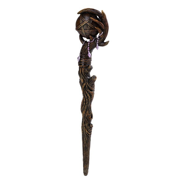 Pacific Giftware Pentagram Ball Resin Figurine Statue Wand