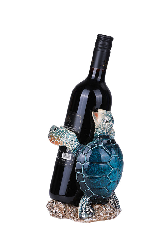 Turtle Wine Holder Home Decor