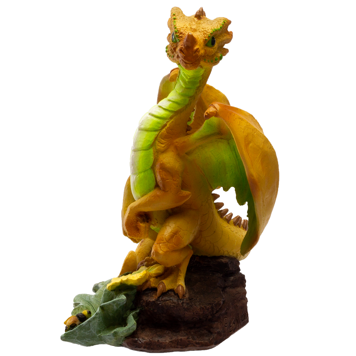 Dragon Fantasy Honeydew Dragon Resin Figurine