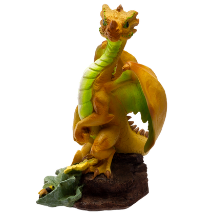 Dragon Fantasy Honeydew Dragon Resin Figurine